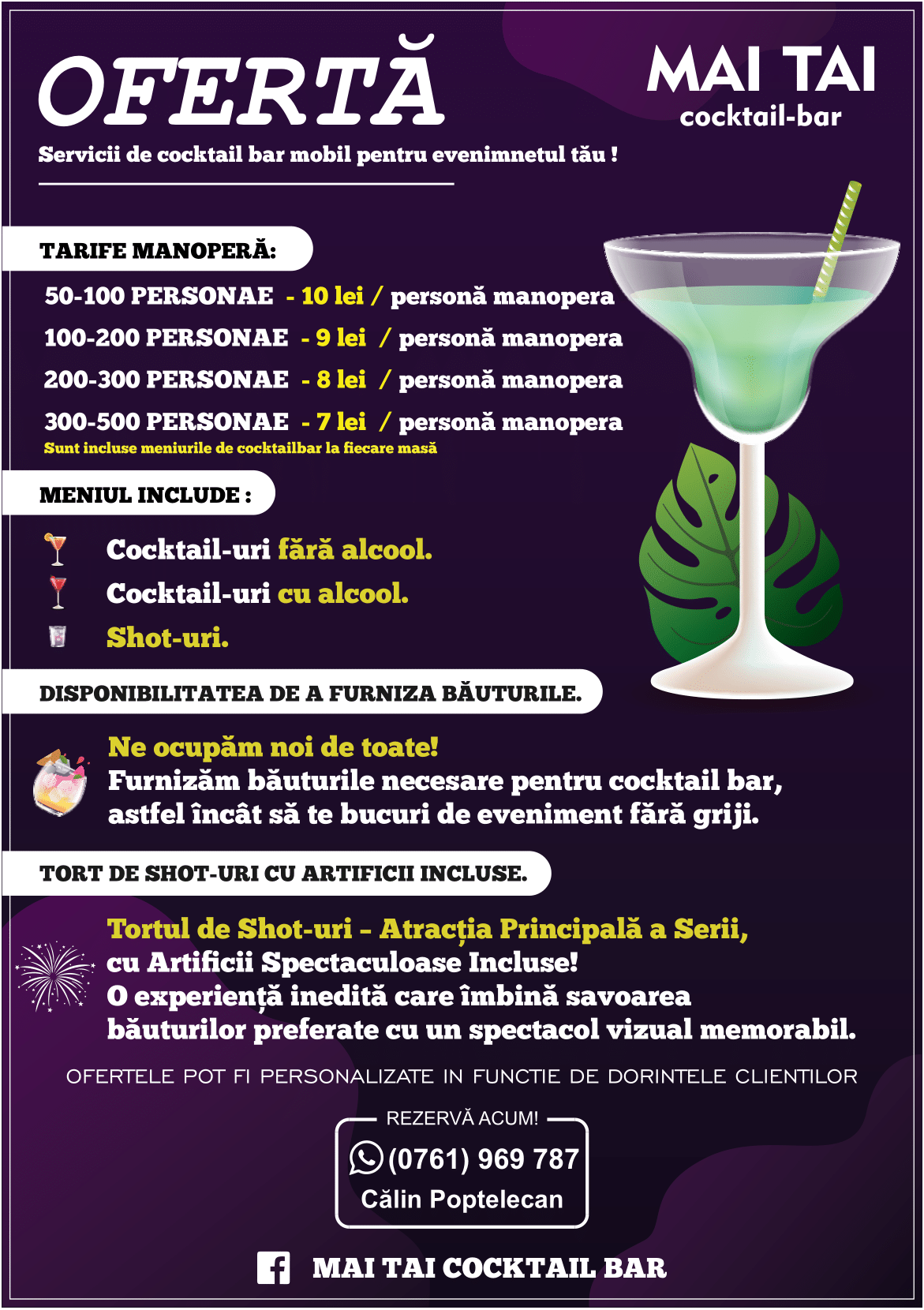 Oferta de pret MAI TAI cocktail bar-1